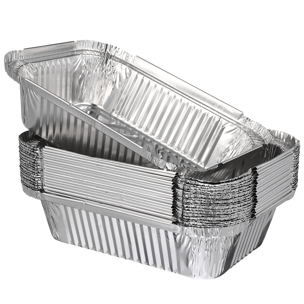 20 Pcs Practical Distribute Heat Evenly Foil Trays Aluminum Pans eBay