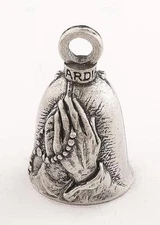 Praying Hands Guardian® Bell Motorcycle FITS Harley Luck Gremlin Ride