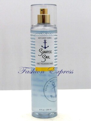 BATH & BODY WORKS SUNRISE SAIL FRAGRANCE BODY MIST SPRAY 8 FL OZ