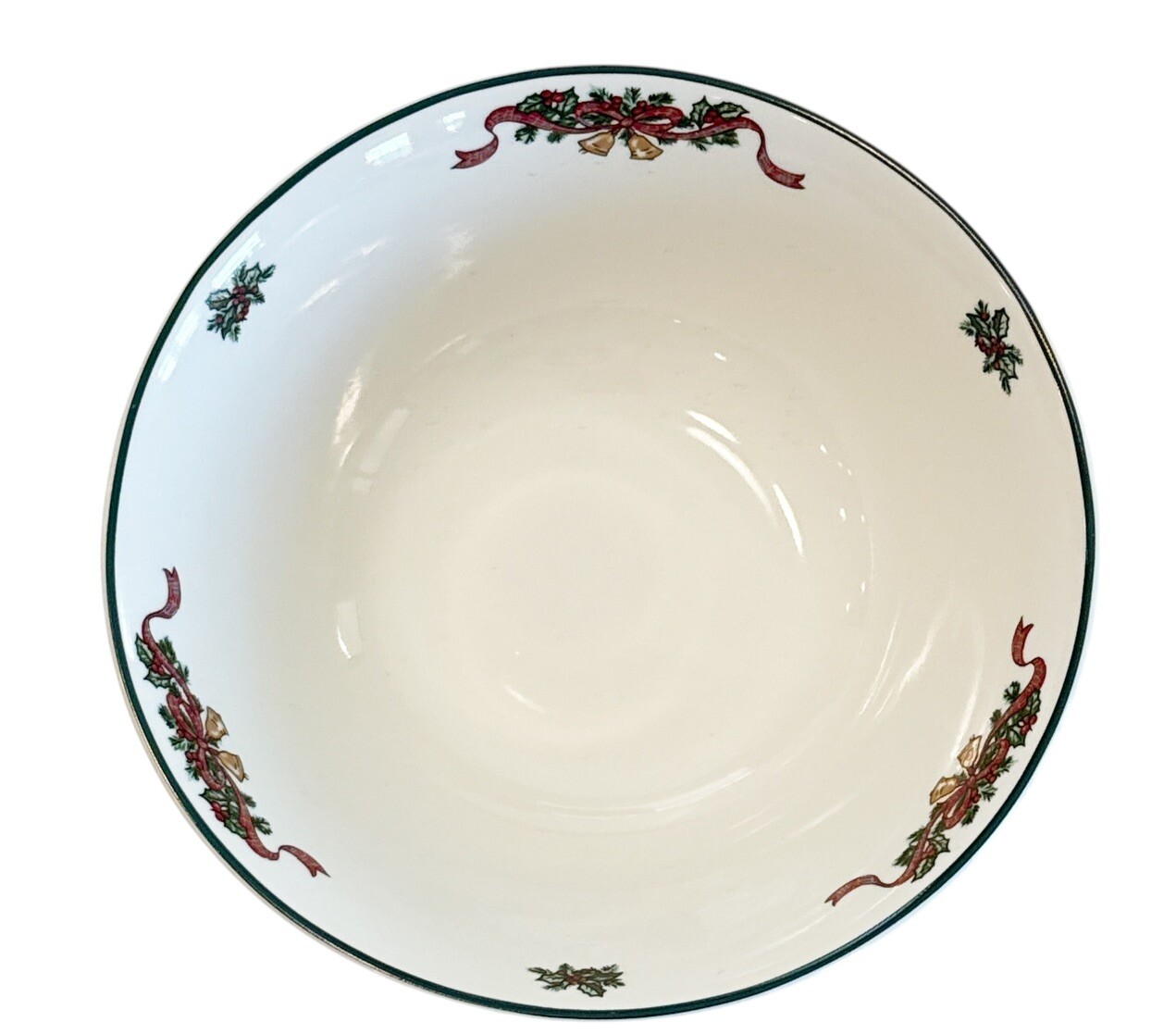 Johnson Brothers Victorian Christmas Vegetable Serving Bowl England 8.5