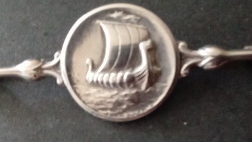 Georg Jensen Sterling Silver Viking Boat Brooch No 220. - Picture 10 of 12
