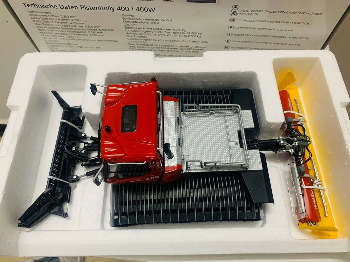 JC 0400 Kässbohrer Pistenbully PB 400 Winde 1:32 DieCast New