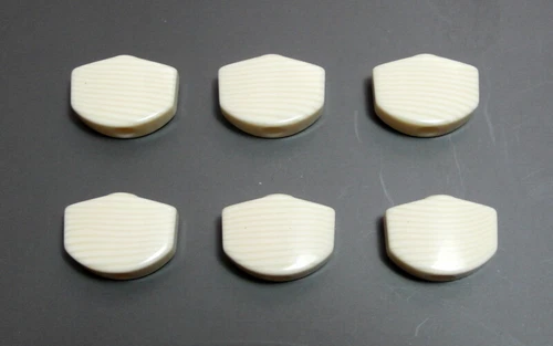 ABS button peg only fit for Gotoh Machine Head, Ivory color 6p FR18I