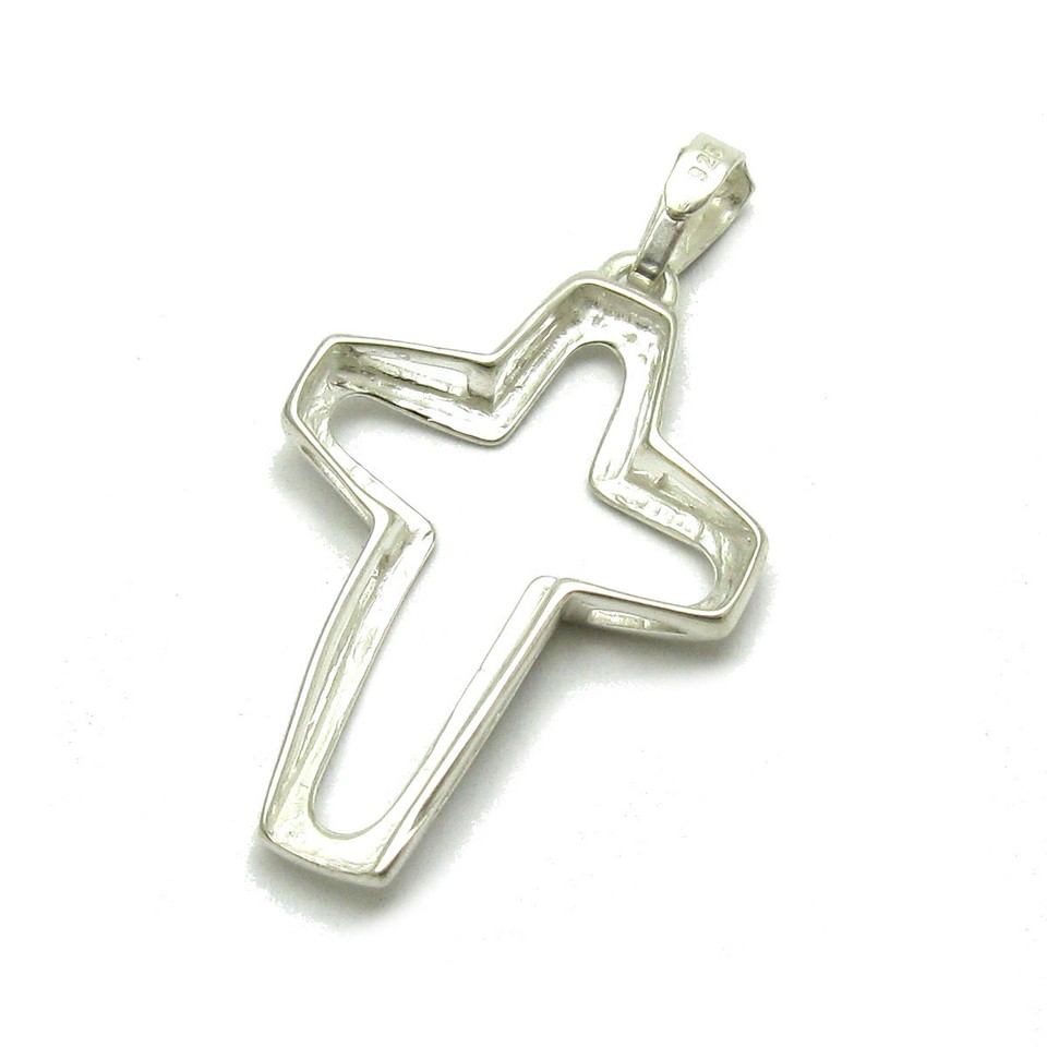 Sterling Silver Pendant Stamped Genuine Solid 925 Cross Perfect Quality ...