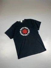 Vintage 2000s Red Hot Chili Peppers RHCP Logo Shirt Men SZ M Rock Punk Band Tee