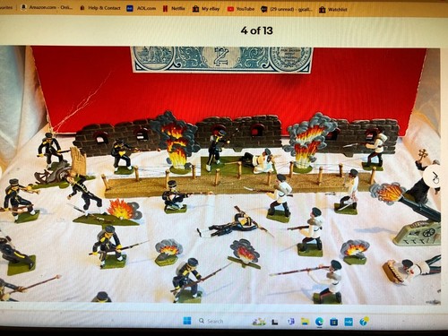VINTAGE METAL TOY SOLDIER SET RUSSO-JAPANESE 1905 WAR RARE SET - Picture 4 of 14