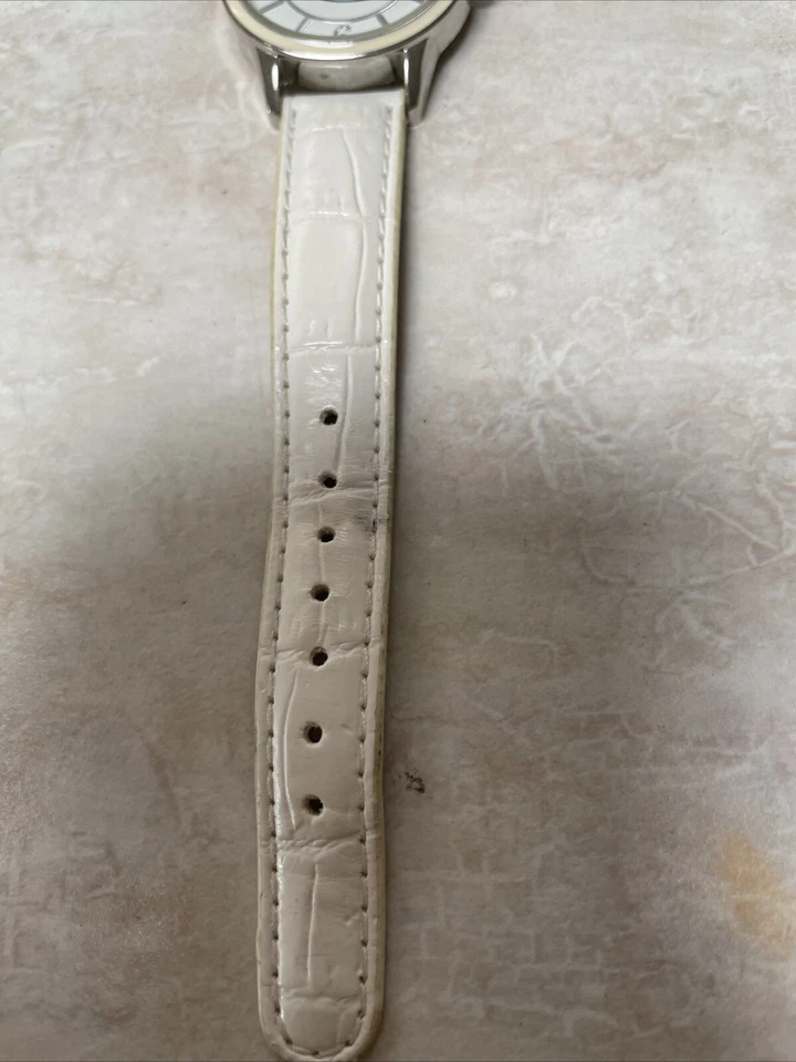 vintage Chicago Bears NFL Football Time Watch Needs Battery Japan Stainless - Image 4 of 4