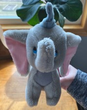 Vintage Disneyland Walt Disney World Dumbo the Elephant 8" Plush Stuffed Animal