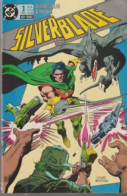 DC COMICS SILVERBLADE #3 (1987) 1ST PRINT F+