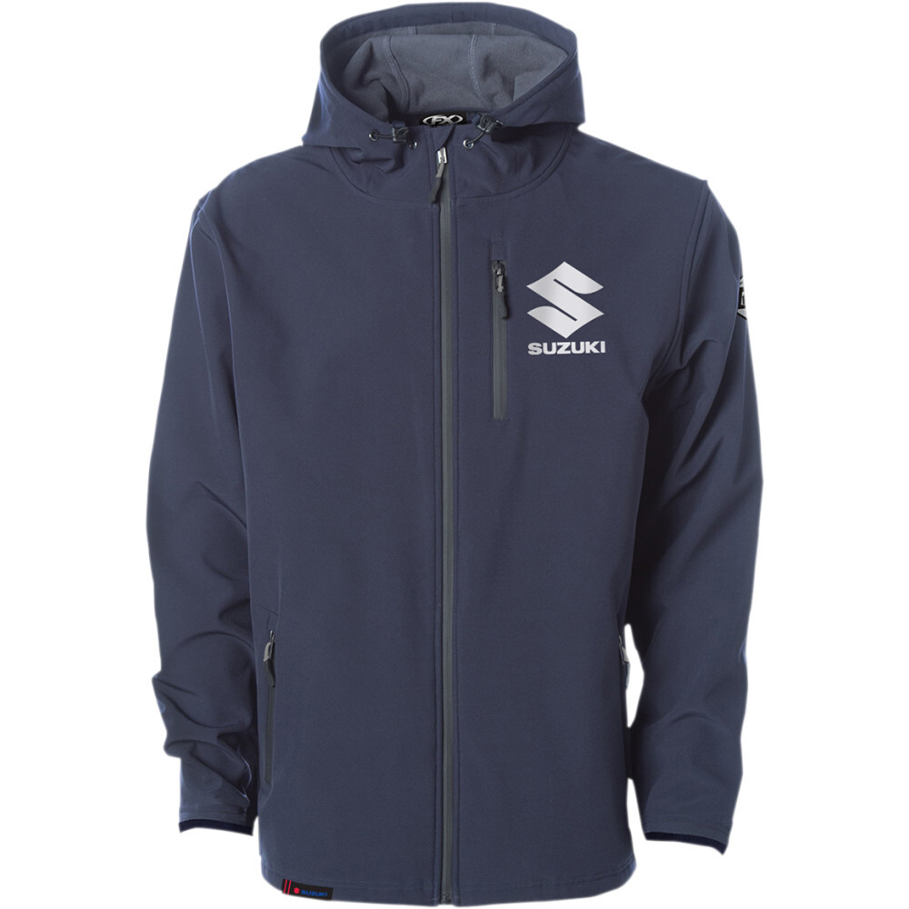 Factory Effex Suzuki Track Jacket (Navy Blue) 2XL | eBay