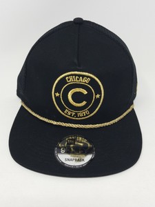 black and gold cubs hat
