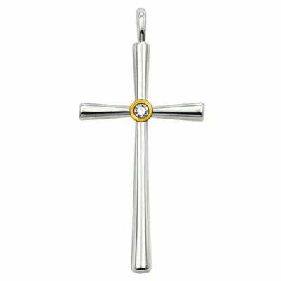 Thomas Sabo SDPE0013-179-14 Sterling Silver Sweet Diamonds Cross Pendant