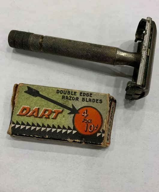 Antique Razor And Dart Razor Blades In Original Box eBay