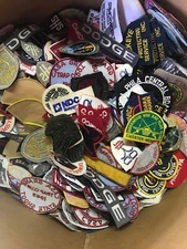 Mixed Patch Lot 50 patches nasa,automotive,Promo,Sports,Military,fire Rare Vtg
