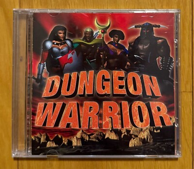 Dungeon Warrior Mook Takarajima Game PC Windows 95/98 Japan