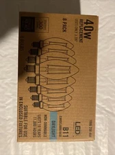 8-pack 3.3 Watt Replacement B11 LED Daylight Candelabra Non-dimmable 