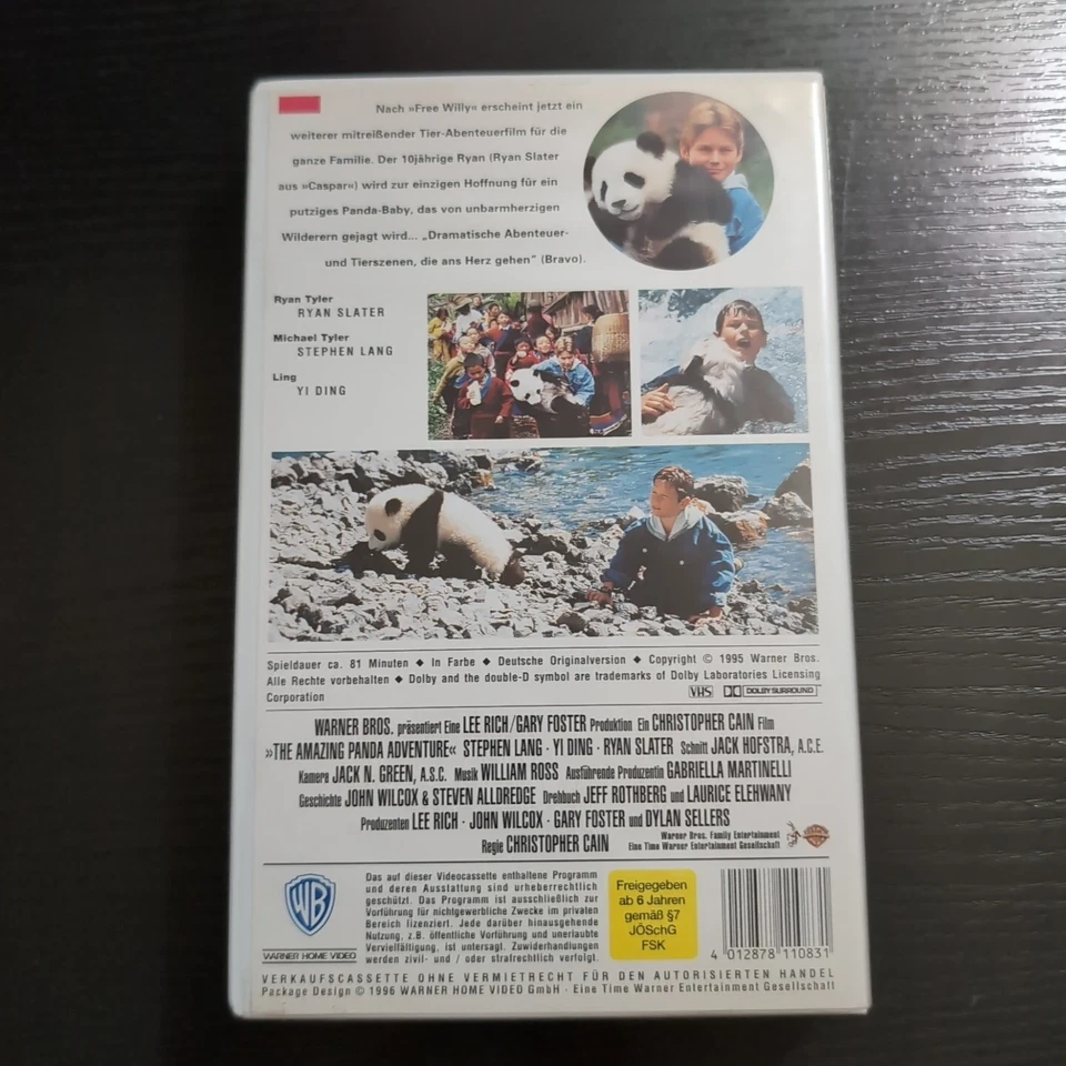 VHS - Little Panda - Ryan Slater/Stephen Lang - Familienfilm - Bild 3 von 4