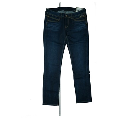 Pepe Jeans Ariel Hose Stretch Skinny Slim Fit low Gr 40 L W31 L30 used blau NEU