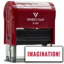Vivid Stamp Imagination! Self-Inking Rubber Stamps