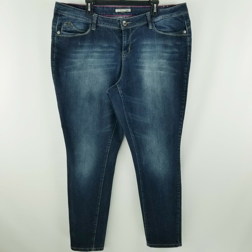 YMI 22 Super Skinny Foxy High Rise Dark 