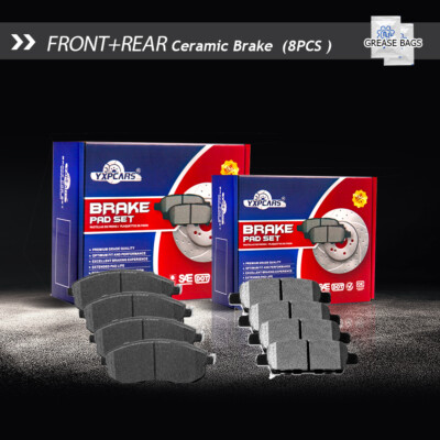 For 2011 - 2017 Nissan Juke Front & Rear Ceramic Disc Brake Pads