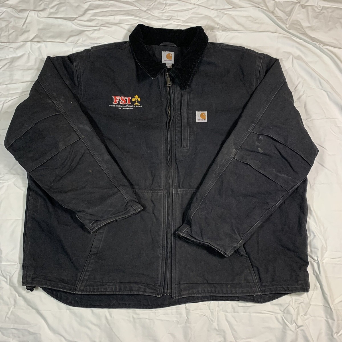 Carhartt Detroit Jacket FSI General Contractor Men's 3XL Carhartt Detroit Jacket FSI General Contractor Men's 3XL