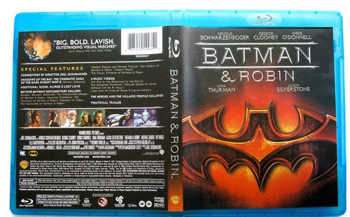 Batman & Robin (Blu-ray, 2010, LN, Anime) Arnold Schwarzenegger, George Clooney - Picture 4 of 6