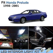 12pcs Bright White Interior Led Lights Package Kit For 1998-2001 Honda Prelude 12pcs Bright White Interior Led Lights Package Kit For 1998-2001 Honda Prelude
