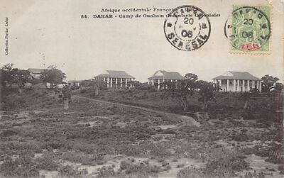 Senegal - DAKAR - Pinet-Laprade Boulevard, customs and the post office - Publ. F