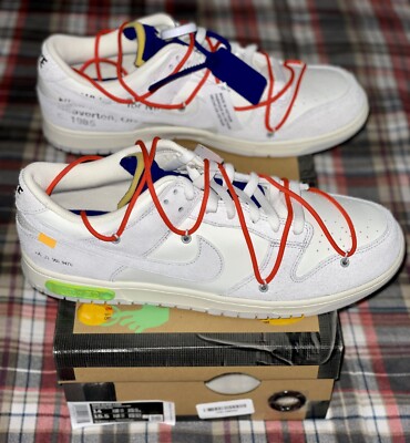 1/1 DS Nike Dunk Low x Off-White Dear Summer Lot 13 of 50 Sz 14