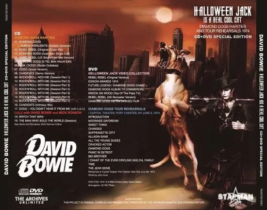 DAVID BOWIE / HALLOWEEN JACK IS A REAL COOL CAT (CD+DVD) W/obi NEW