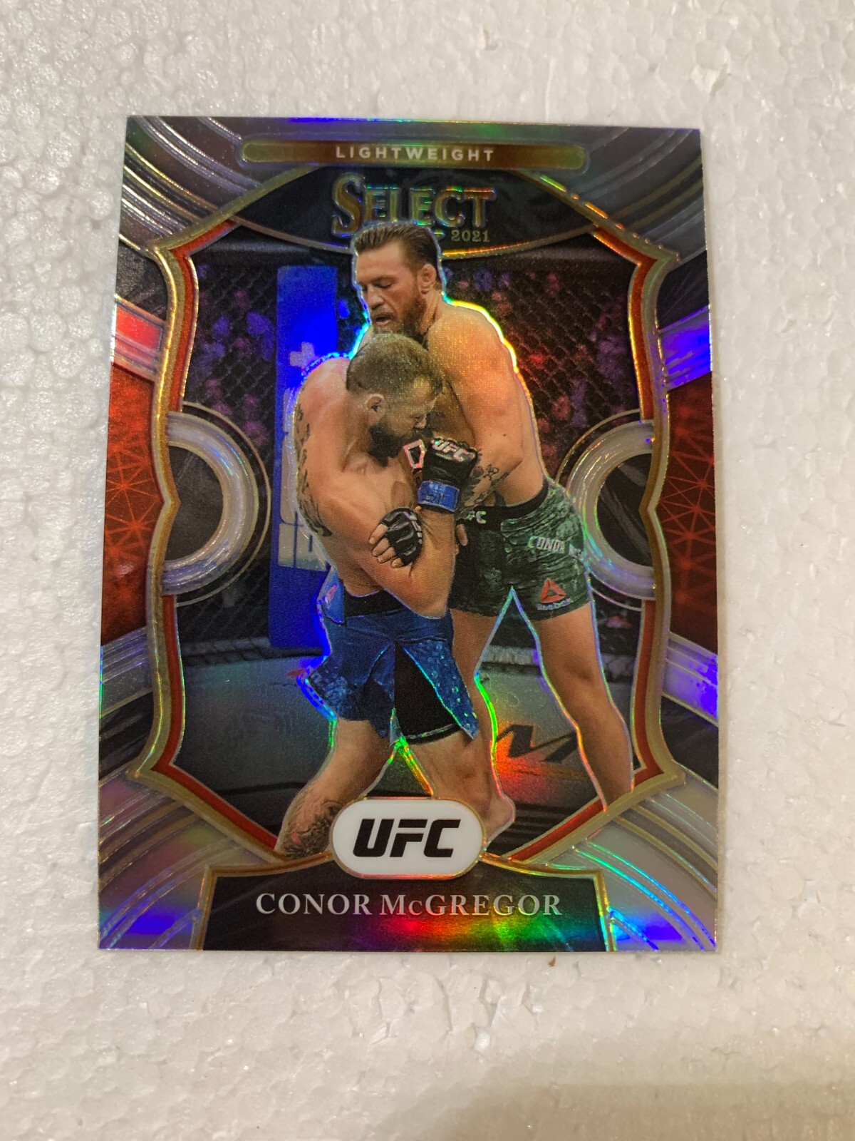 CONOR McGREGOR #40 CONCOURSE LEVEL - PANINI SELECT UFC 2021 - SILVER