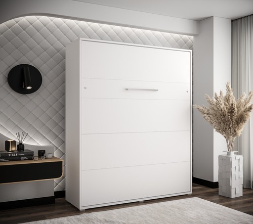 Schrankbett,Klappbett PN4,Vertikal,160x200cm,Inkl.LED Beleuchtung.Farbe wählbar - Bild 1 von 9