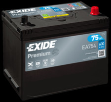 EA754 EXIDE Batteria avviamento per FORD RENAULT OPEL TOYOTA MERCEDES-BENZ AUDI