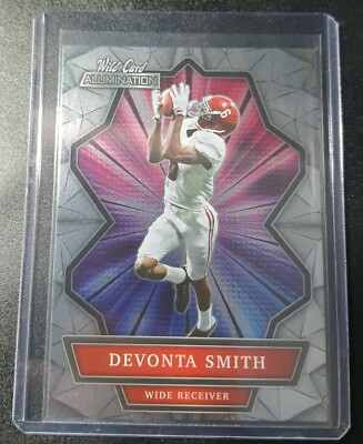 #ABC-7 - DeVonta Smith - Wild Card Alumination - Philadelphia Eagles - RC