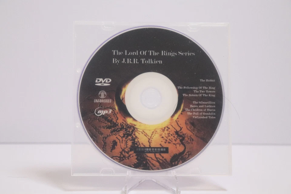 The Lord Of The Rings Series By J.R.R. Tolkien 9 Audiobooks – MP3 Files On 1 DVD - Image 2 of 2