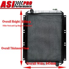 RADIATOR FOR KOBELCO SK120-3 SK120-5 SK120LC-3 MD140C LP05P00003F1 LP05P00003F2