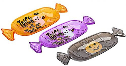 Trick or Treat Bowl Plastic Halloween Sweet Snack trays -Cute Sweetie Shaped
