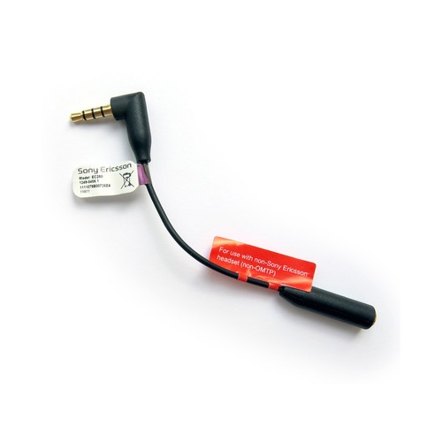 Genuine Sony EC250 CTIA to OMTP Adapter Converter Headphones Handsfree Earphones - 第 1/3 張圖片
