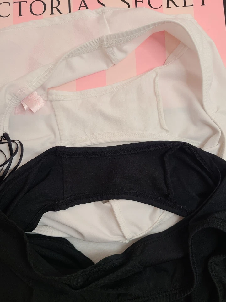 Bragas Hiphugger Descaradas Con Cordones Suaves De Colección Victoria's Secret 2pk Talla Pequeña Foto 4 de 4