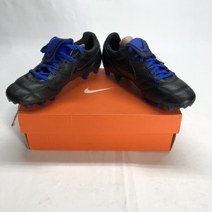Nike Premier II Fg Canguro Cuero Botines De Fútbol Negro/Azul 917803-040  Talla 5 hombres | eBay
