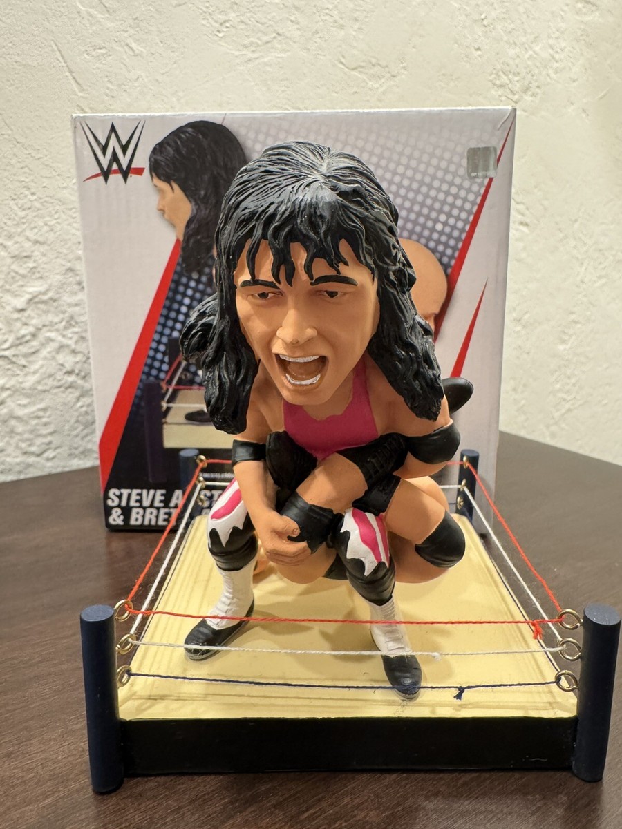 RARE Bret Hart + Stone Cold Steve Austin Wrestlemania 13 WWE WWF