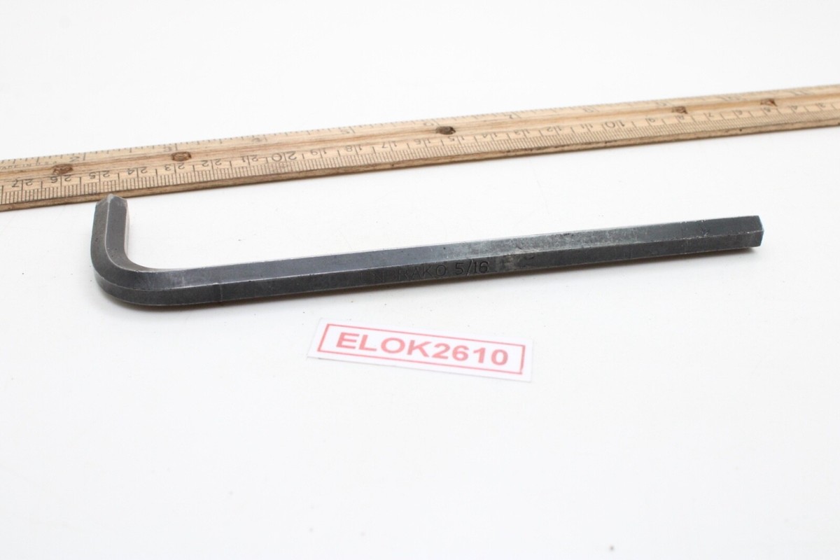 5/16 Unbrako Vintage Allen Wrench Hex Key SAE | eBay