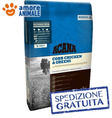 Acana Adult Hund 11,4 Kg - Trockenfutter Für Hunde (Ex Acana Cobb Huhn)