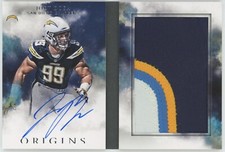 Joey Bosa  2016 Panini Origins Rookie Booklet Auto /25 Chargers  Patch