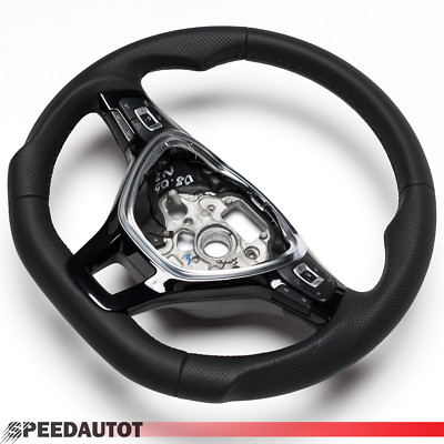 TAUSCH für VW GOLF 7 TUNING Abgeflacht Lederlenkrad MULTIF.  5G0419091 DSG