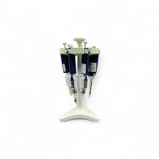 Rainin Pipet-Lite L10ML, L1000, L200, L20 Pipette Lot w/ Stand – 7 Total