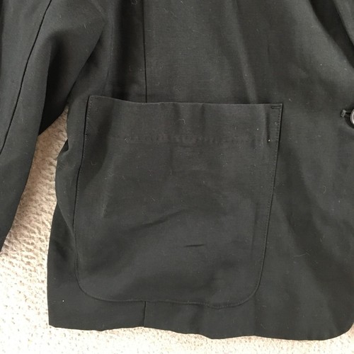 A New Day Blazer Jacket Womens 1X Black Notch Lapel Long Sleeve Front Pocket NEW - Picture 4 of 15