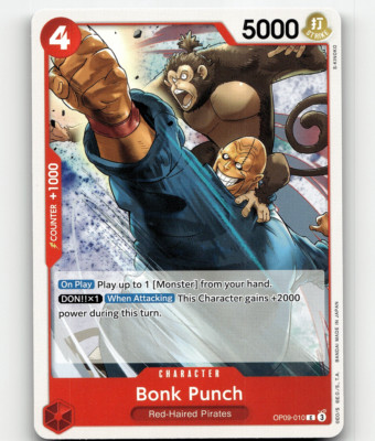 One Piece Card Game Bonk Punch - Emperors in the New World