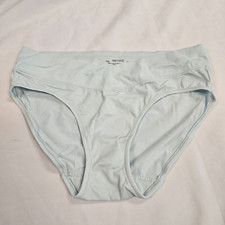 WArner's No Pinching No Problems Panties Briefs Aqua Blue M Medium 6 Silky